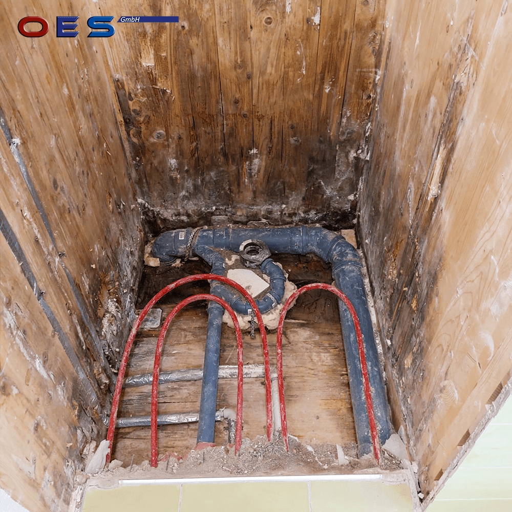 Wasserschaden in einem Holzhaus 1