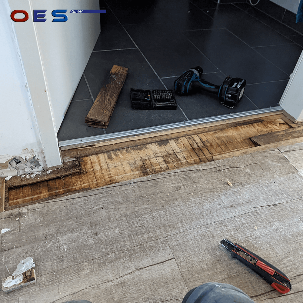 Wasserschaden in einer Altbauwohnung 1
